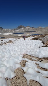 Muir Pass Looking for the trail...