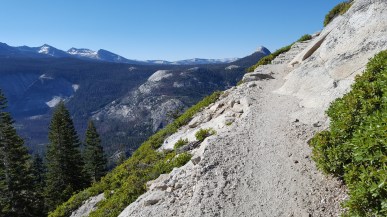 Climbing Half Dome