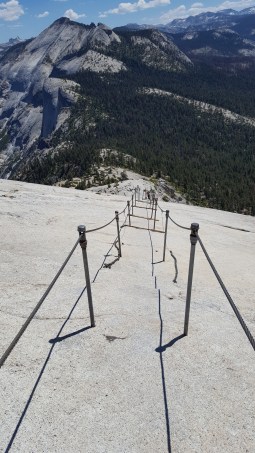Descending Half Dome