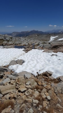 Southside of Donahue Pass
