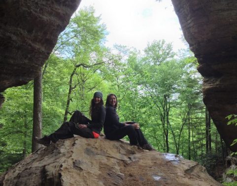 Thru-Hikers Yvonne Entingh...Class of 2016 Lucy Sanchez...Class of 2015