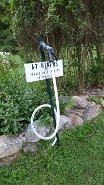 Thoughtful residents along the AT providing water N Adams, Massachusetts