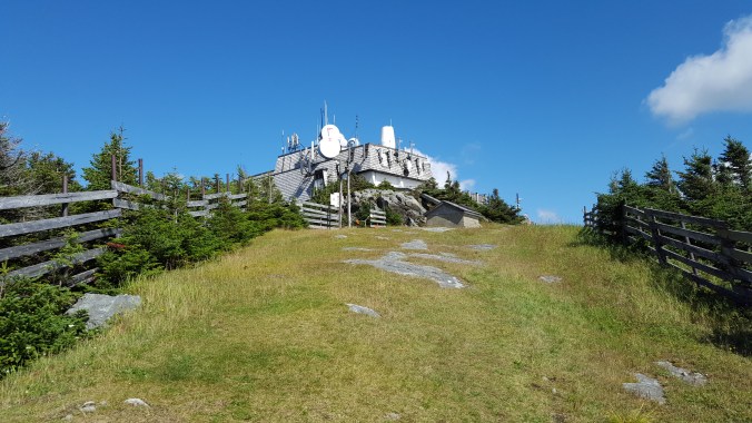Ski Trail Making way up to Jay Peak Tramway Station