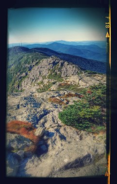 Beautiful views south from the Chin