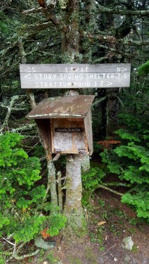 Old registry on Stratton Mtn